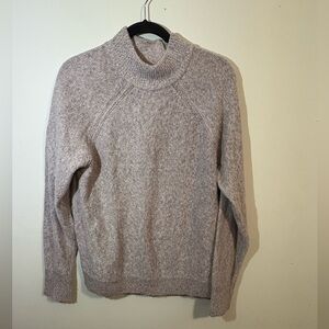 Abercrombie & Fitch women’s XL high neck pullover‎ sweater tan taupe color